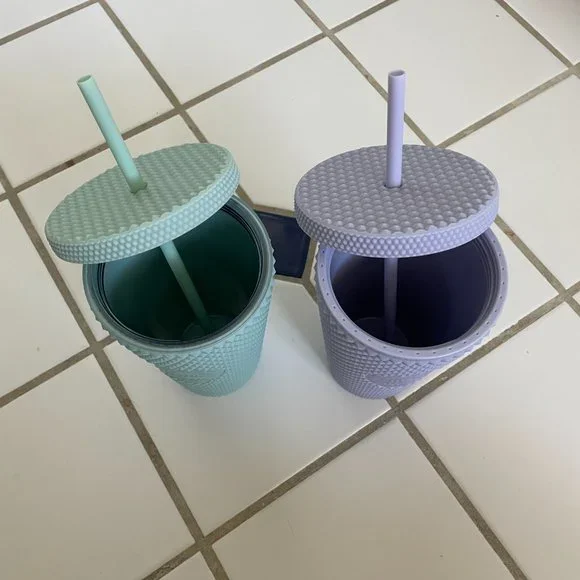 NWT Starbucks Grande Mint & Lilac Bling Cold Cup - Picture 5 of 6